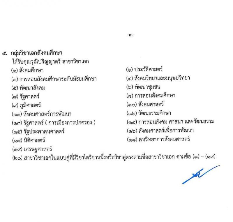 สำนักงานเขตพื้นที่การศึกษาประถมศึกษาขอนแก่น เขต 4 รับสมัครบุคคลเพื่อเลือกสรรเป็นพนักงานราชการ ตำแหน่งครูผู้สอน จำนวน 12 ตำแหน่ง (วุฒิ ป.ตรี) รับสมัครสอบด้วยตนเอง ตั้งแต่วันที่ 20-26 ธ.ค. 2566 หน้าที่ 11