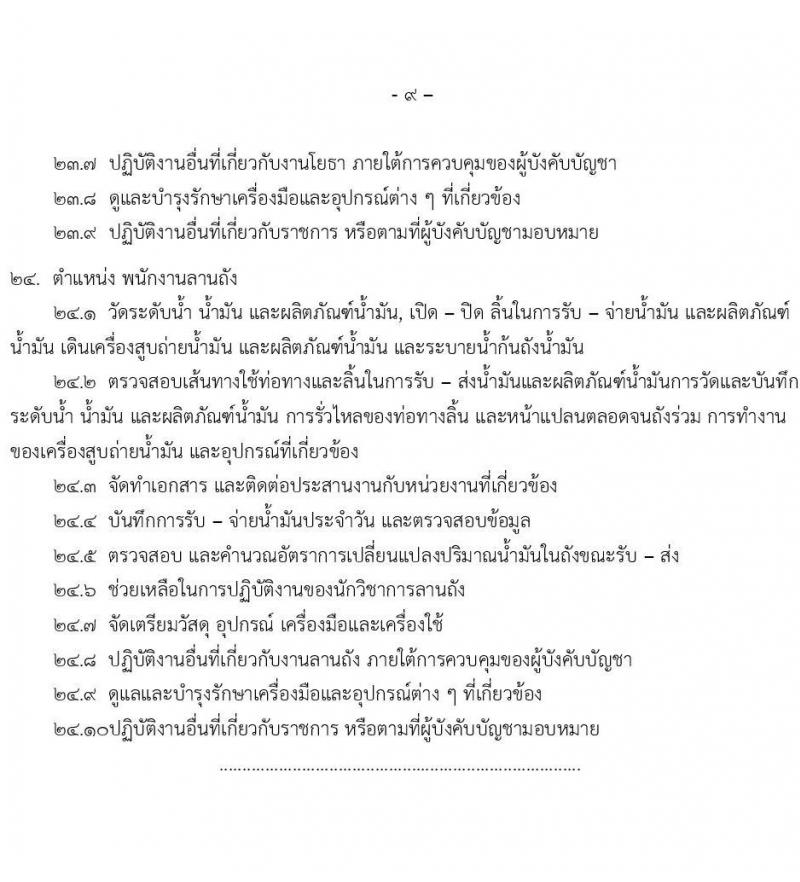 กรมช่างทหารอากาศ รับสมัครบุคคลเพื่อเลือกสรรเป็นพนักงานราชการ จำนวน 96 อัตรา (วุฒิ ม.ต้น ม.ปลาย ปวช.) รับสมัครสอบทางอินเทอร์เน็ต ตั้งแต่วันที่ 9-17 ม.ค. 2567 หน้าที่ 17