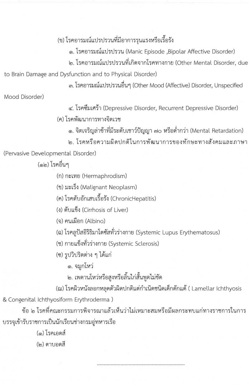 กรมอู่ทหารเรือ รับสมัครสอบแข่งขันเพื่อบรรจุและแต่งตั้งบุคคลเข้ารับราชการ 80 อัตรา (วุฒิ ม.ต้น หรือกำลังศึกษา ม.3) รับสมัครสอบทางอินเทอร์เน็ต ตั้งแต่วันที่ 15 ม.ค. - 5 มี.ค. 2567 หน้าที่ 14