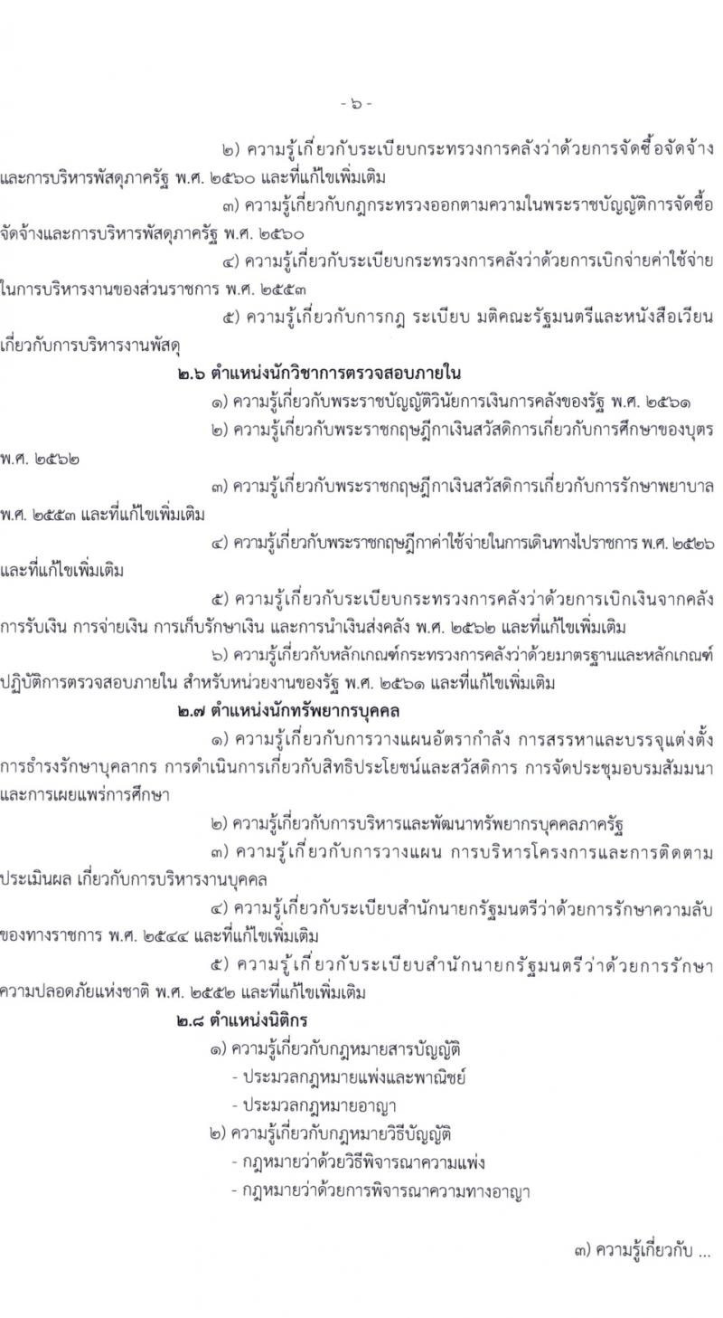 สำนักงานคณะกรรมการการศึกษาขั้นพื้นฐาน (สพฐ.) รับสมัครสอบแข่งขันเพื่อบรรจุและแต่งตั้งบุคคลเข้ารับราชการ 13 ตำแหน่ง ครั้งแรก 68 อัตรา (วุฒิ ปวส.หรือเทียบเท่า ป.ตรี) รับสมัครสอบทางอินเทอร์เน็ต ตั้งแต่วันที่ 5-19 ก.พ. 2567 หน้าที่ 8