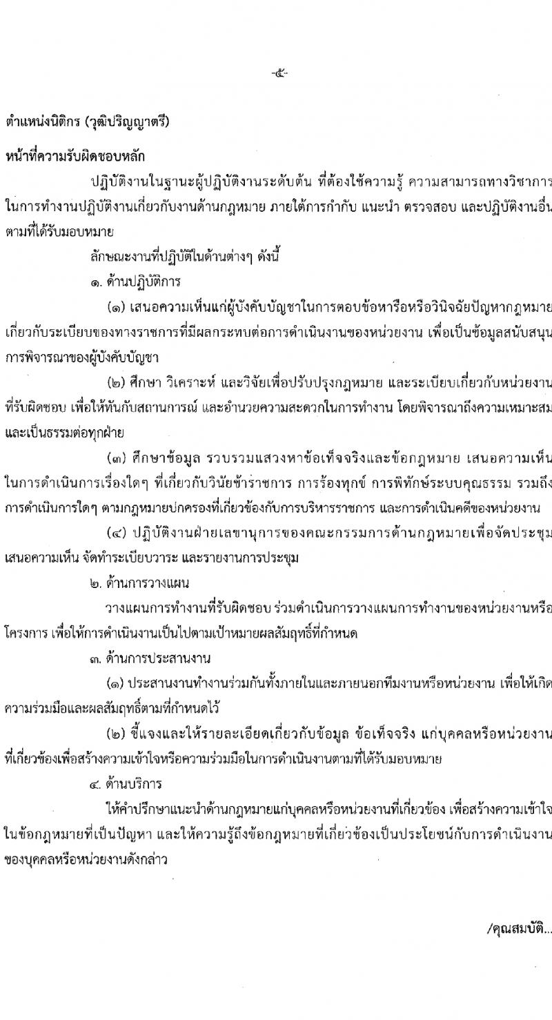สำนักงานคณะกรรมการนโยบายรัฐวิสาหกิจ รับสมัครคัดเลือกบุคคลเพื่อเป็นลูกจ้างชั่วคราว 4 ตำแหน่ง 14 อัตรา (วุฒิ ป.ตรี ป.โท) รับสมัครสอบทางอินเทอร์เน็ต ตั้งแต่วันที่ 5-29 ก.พ. 2567 หน้าที่ 9