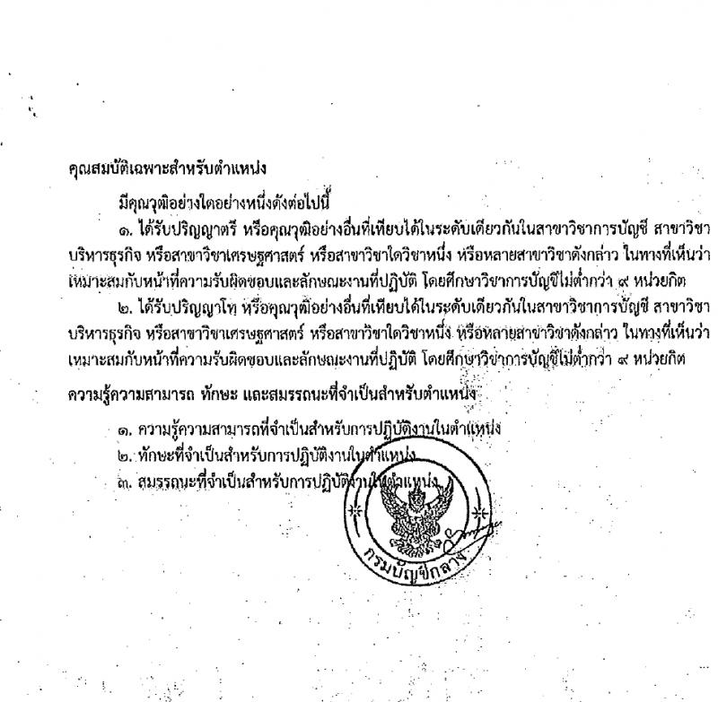 สำนักงานปลัดกระทรวงอุตสาหกรรม รับสมัครบุคคลเพื่อบรรจุและแต่งตั้งเป็นพนักงานกองทุน 2 ตำแหน่ง 3 อัตรา (วุฒิ ป.ตรี) รับสมัครสอบทางอินเทอร์เน็ต ตั้งแต่วันที่ 29 ม.ค. - 9 ก.พ. 2567 หน้าที่ 6