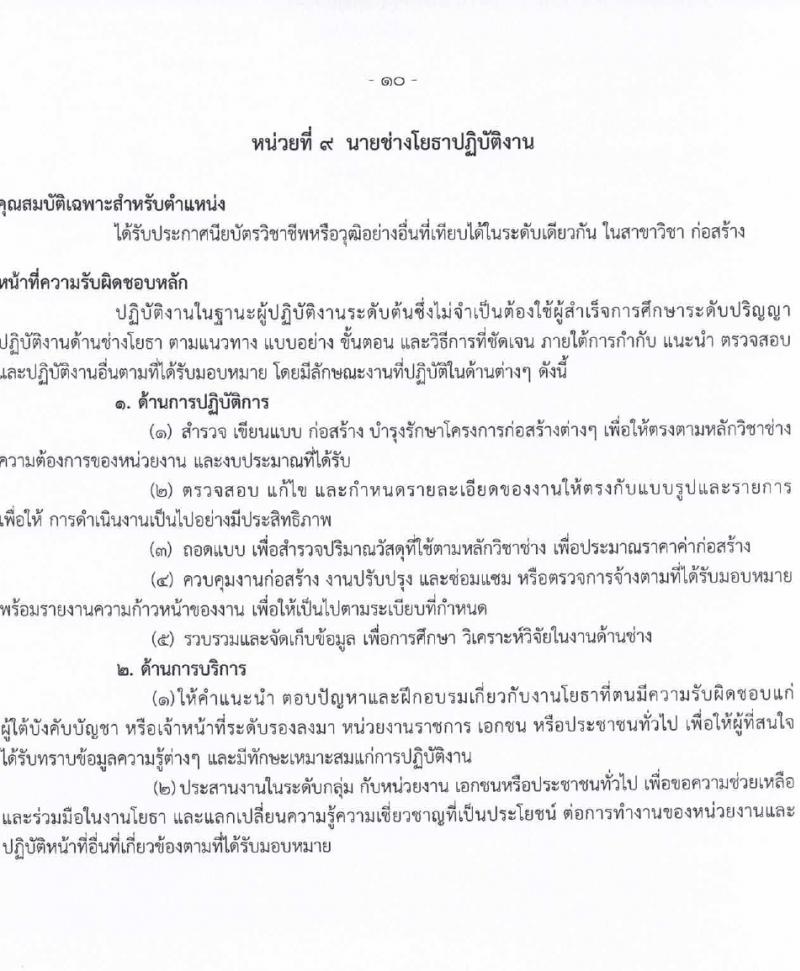 สำนักงานลูกเสือแห่งชาติ รับสมัครบุคคลเพื่อบรรจุและแต่งตั้งเป็นพนักงานและลูกจ้างประจำ 27 อัตรา (วุฒิ บางตำแหน่งไม่ต่ำกว่าภาคบังคับ ปวช. ป.ตรี) รับสมัครสอบด้วยตนเอง ตั้งแต่วันที่ 27 ก.พ. - 4 มี.ค. 2567 หน้าที่ 15
