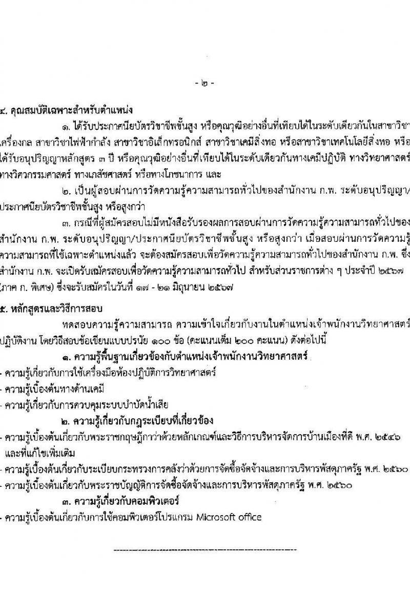 กรมเจ้าท่า รับสมัครสอบแข่งขันเพื่อบรรจุและแต่งตั้งบุคคลเข้ารับราชการ 8 ตำแหน่ง ครั้งแรก 43 อัตรา (วุฒิ ปวส.หรือเทียบเท่า ป.ตรี) (มีภาค ก พิเศษ) รับสมัครสอบทางอินเทอร์เน็ต ตั้งแต่วันที่ 17 เม.ย. - 8 พ.ค. 2567 หน้าที่ 18