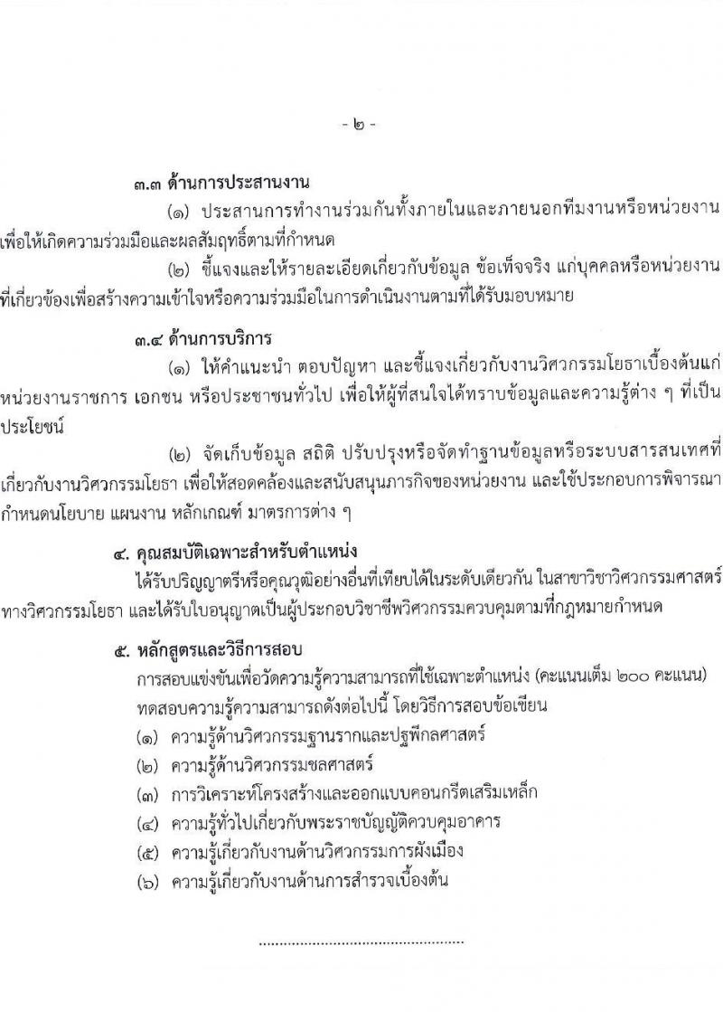 กรมที่ดิน รับสมัครสอบแข่งขันเพื่อบรรจุและแต่งตั้งบุคคลเข้ารับราชการ 9 ตำแหน่ง ครั้งแรก 145 อัตรา (วุฒิ ปวส.หรือเทียบเท่า ป.ตรี) รับสมัครสอบทางอินเทอร์เน็ต ตั้งแต่วันที่ 4-24 มิ.ย. 2567 หน้าที่ 1