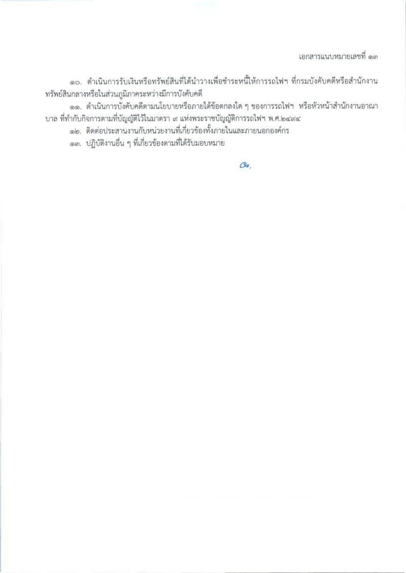 การรถไฟแห่งประเทศไทย รับสมัครสอบแข่งขันเพื่อบรรจุและแต่งตั้งบุคคลเข้ารับราชการ 27 อัตรา (วุฒิ ป.ตรี) รับสมัครสอบทางอินเทอร์เน็ต ตั้งแต่วันที่ 1-10 ก.ค. 2567 หน้าที่ 21