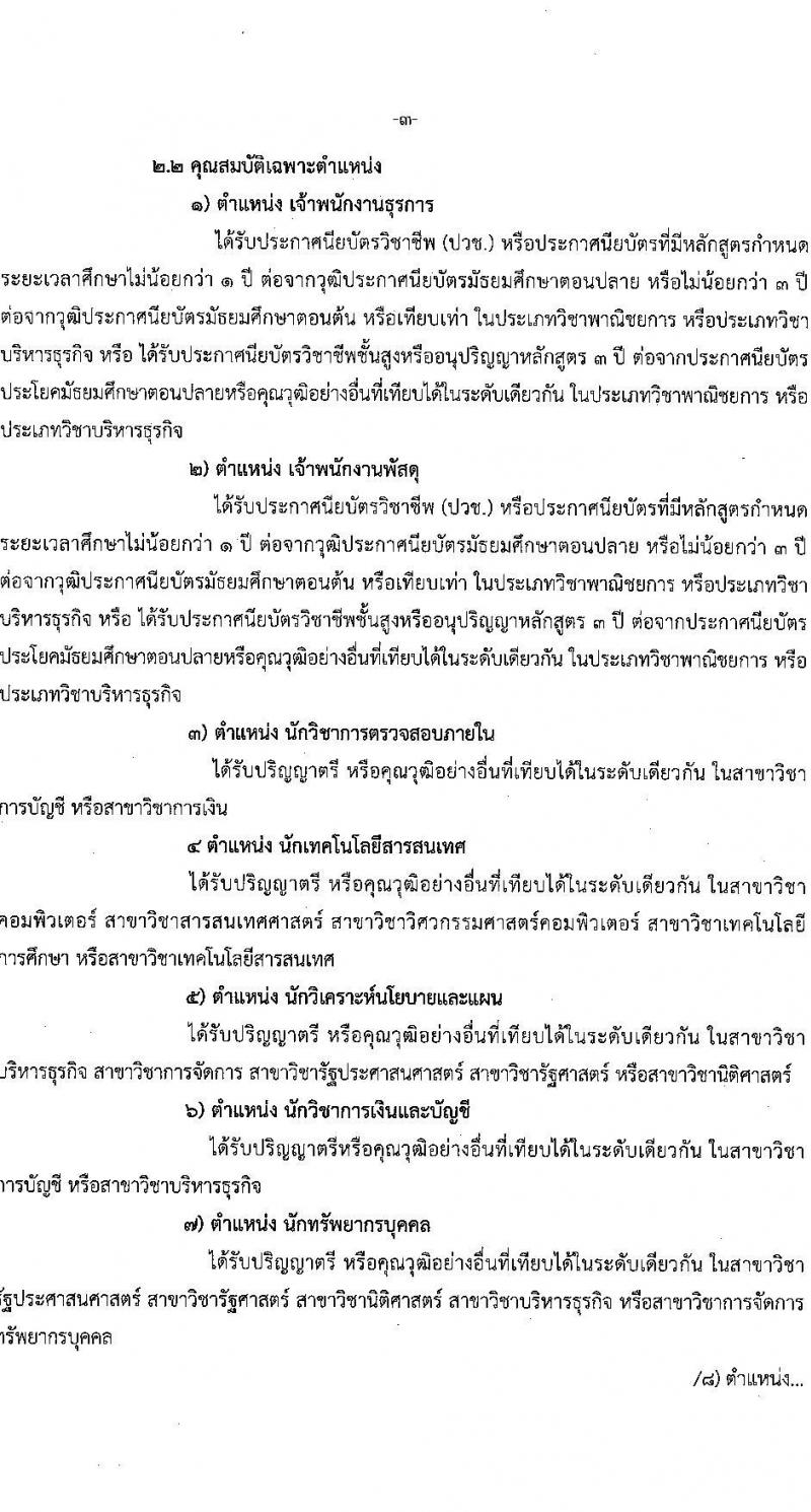 สถาบันบัณฑิตพัฒนศิลป์ รับสมัครบุคคลเพื่อเลือกสรรเป็นพนักงานราชการ 8 ตำแหน่ง ครั้งแรก 12 อัตรา (วุฒิ ปวช. ปวส.หรือเทียบเท่า ป.ตรี ป.โท) รับสมัครสอบทางอินเทอร์เน็ต ตั้งแต่วันที่ 8-22 ก.ค. 2567 หน้าที่ 17