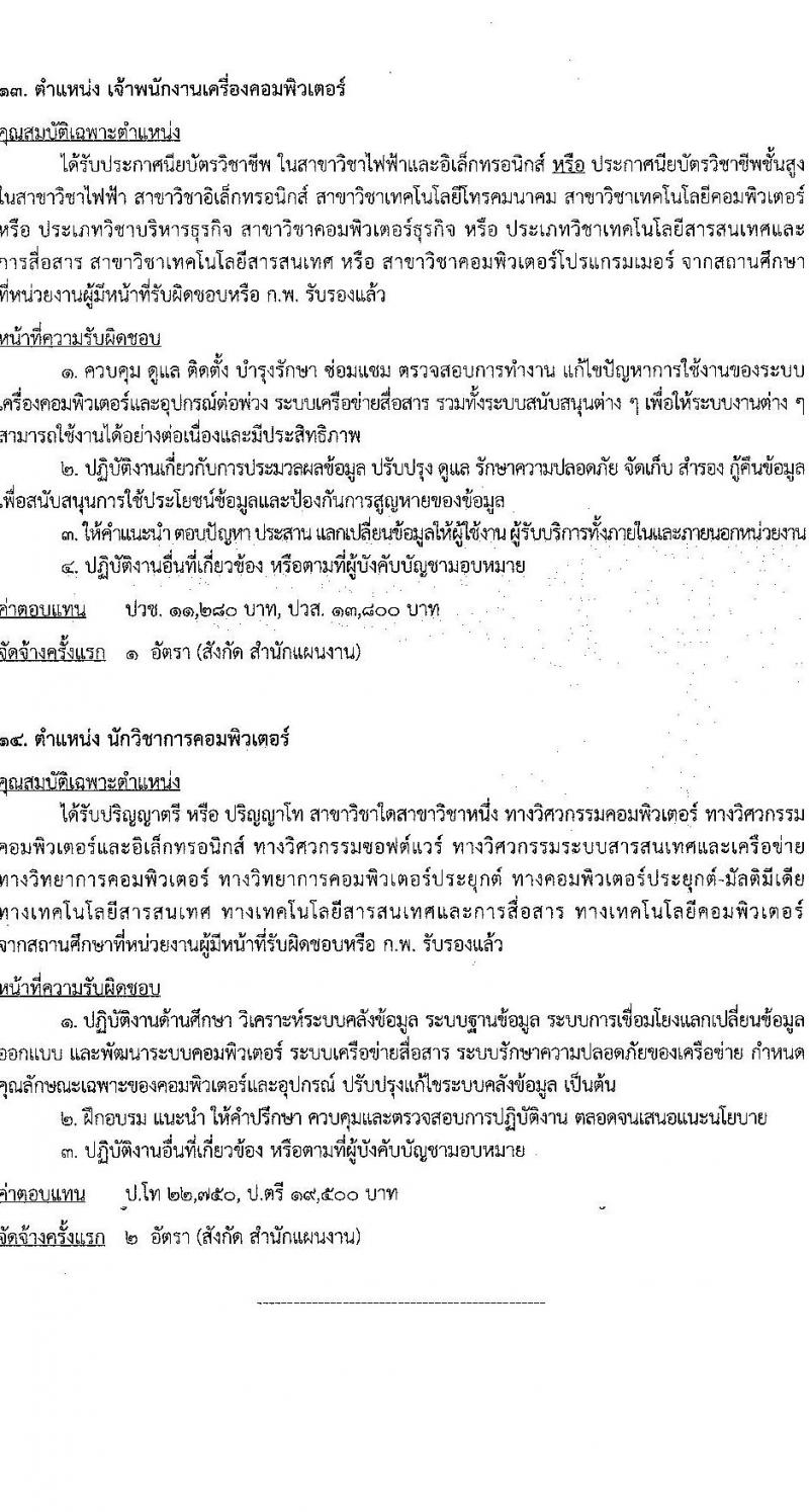 กรมเจ้าท่า รับสมัครบุคคลเพื่อเลือกสรรเป็นพนักงานราชการ 14 ตำแหน่ง ครั้งแรก 42 อัตรา (วุฒิ ม.ต้น ม.ปลาย ปวช. ปวส. ป.ตรี) รับสมัครสอบทางอินเทอร์เน็ต ตั้งแต่วันที่ 19-30 ก.ค. 2567 หน้าที่ 13