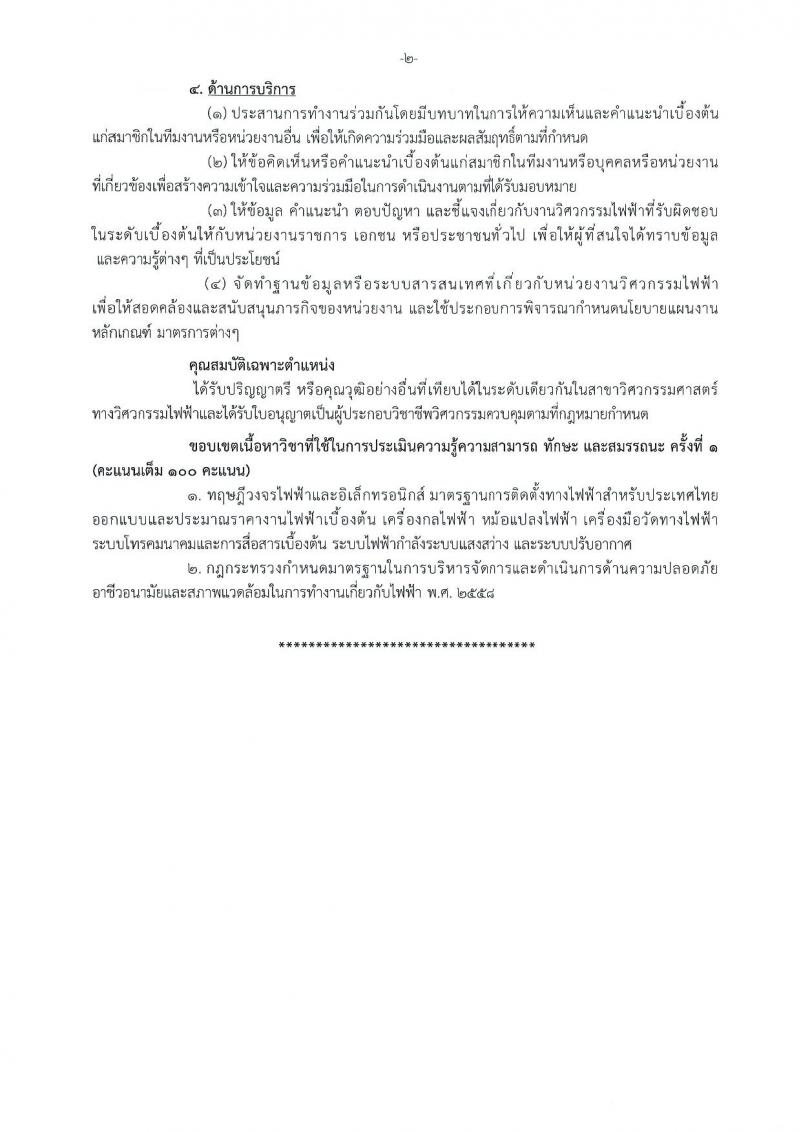 สำนักงานปลัดกระทรวงการอุดมศึกษา วิทยาศาสตร์ วิจัยและนวัตกรรม รับสมัครบุคคลเพื่อเลือกสรรเป็นพนักงานราชการ 11 ตำแหน่ง ครั้งแรก 18 อัตรา (วุฒิ ปวส.หรือเทียบเท่า ป.ตรี ป.โท) รับสมัครสอบทางอินเทอร์เน็ต ตั้งแต่วันที่ 6-27 ส.ค. 2567 หน้าที่ 21
