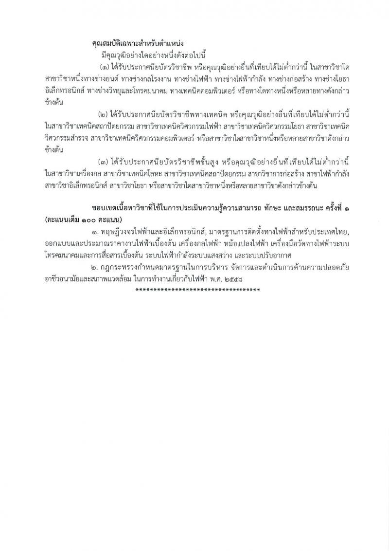 สำนักงานปลัดกระทรวงการอุดมศึกษา วิทยาศาสตร์ วิจัยและนวัตกรรม รับสมัครบุคคลเพื่อเลือกสรรเป็นพนักงานราชการ 11 ตำแหน่ง ครั้งแรก 18 อัตรา (วุฒิ ปวส.หรือเทียบเท่า ป.ตรี ป.โท) รับสมัครสอบทางอินเทอร์เน็ต ตั้งแต่วันที่ 6-27 ส.ค. 2567 หน้าที่ 25