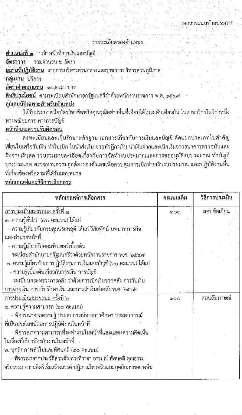 กรมคุมประพฤติ รับสมัครบุคคลเพื่อเลือกสรรเป็นพนักงานราชการ 3 ตำแหน่ง ครั้งแรก 32 อัตรา (วุฒิ ปวส.หรือเทียบเท่า ป.ตรี) รับสมัครสอบทางอินเทอร์เน็ต ตั้งแต่วันที่ 17-26 ส.ค. 2567 หน้าที่ 10