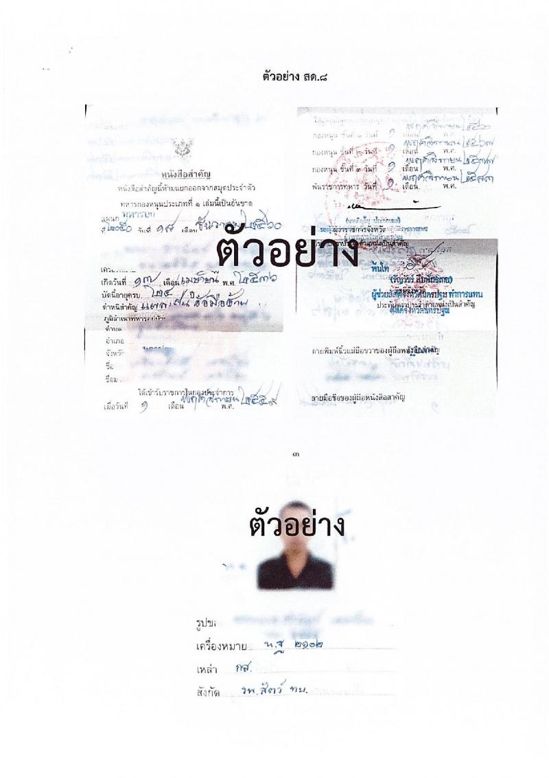 กรมการสัตว์ กองทัพบก รับสมัครสอบแข่งขันเพื่อบรรจุและแต่งตั้งบุคคลเข้ารับราชการ ตำแหน่งพลอาสาสมัคร จำนวน 15 อัตรา (วุฒิ ม.3 ขึ้นไป) รับสมัครสอบด้วยตนเอง ตั้งแต่วันที่ 4-8 พ.ย. 2567 หน้าที่ 25