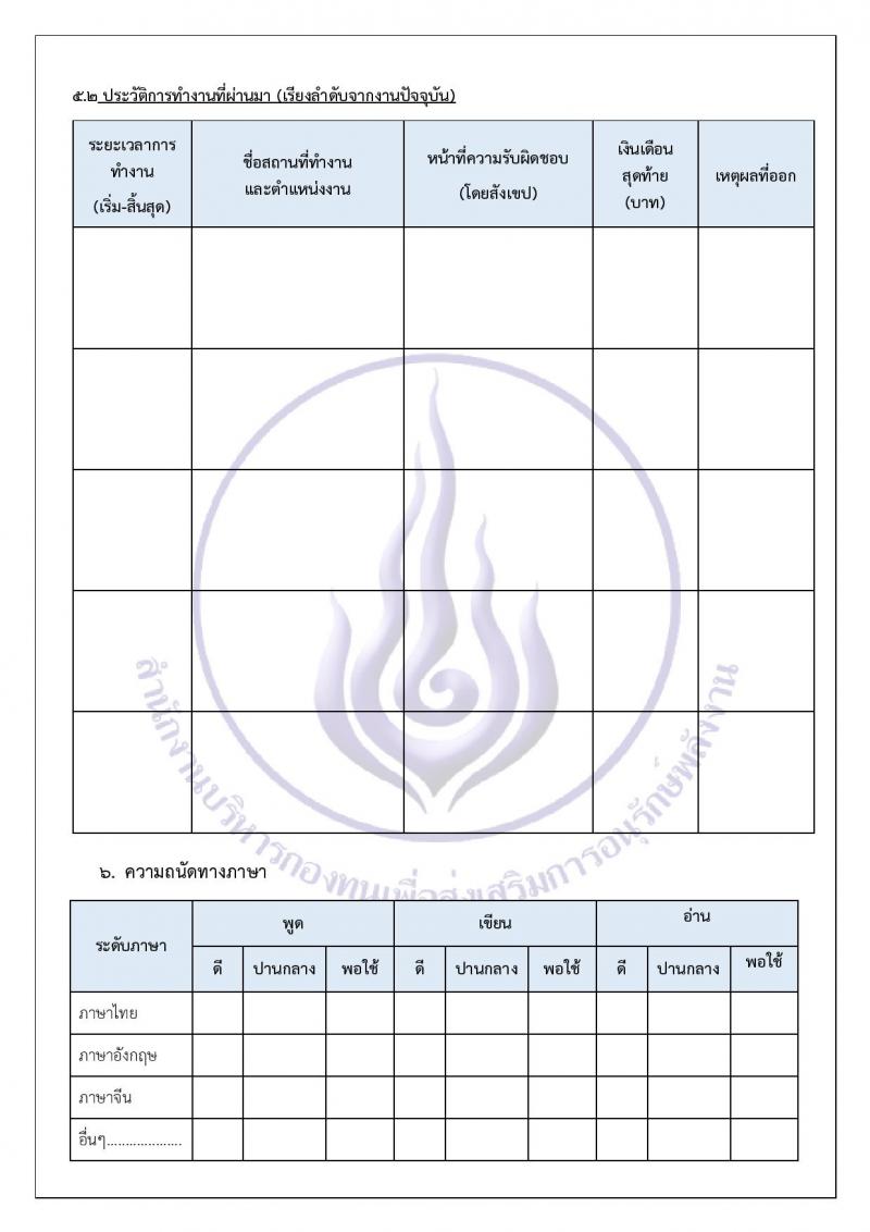 สำนักงานบริหารกองทุนเพื่อส่งเสริมการอนุรักษ์พลังงาน รับสมัครบุคคลเพื่อคัดเลือกเป็นพนักงานกองทุน 2 ตำแหน่ง 7 อัตรา (วุฒิ ไม่ต่ำกว่า ป.ตรี) รับสมัครสอบด้วยตนเองและไปรษณีย์ ตั้งแต่วันที่ 28 พ.ย. - 12 ธ.ค. 2567 หน้าที่ 17