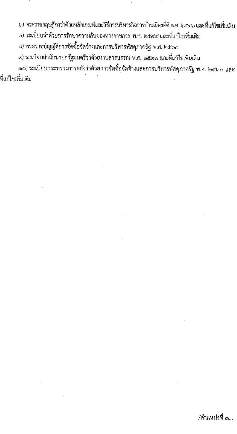 กรมกิจการเด็กและเยาวชน รับสมัครสอบแข่งขันเพื่อบรรจุและแต่งตั้งบุคคลเข้ารับราชการ 3 ตำแหน่ง ครั้งแรก 26 อัตรา (วุฒิ ปวส.หรือเทียบเท่า ป.ตรี) รับสมัครสอบทางอินเทอร์เน็ต ตั้งแต่วันที่ 4-26 ธ.ค. 2567 หน้าที่ 11