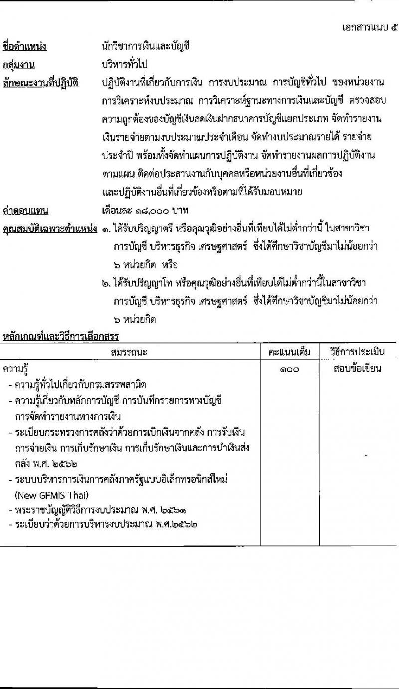 กรมสรรพสามิต รับสมัครบุคคลเพื่อเลือกสรรเป็นพนักงานราชการ 5 ตำแหน่ง ครั้งแรก 5 อัตรา (วุฒิ ปวช. ปวส. ป.ตรี ป.โท) รับสมัครสอบด้วยตนเอง ตั้งแต่วันที่ 16-20 ธ.ค. 2567 หน้าที่ 12