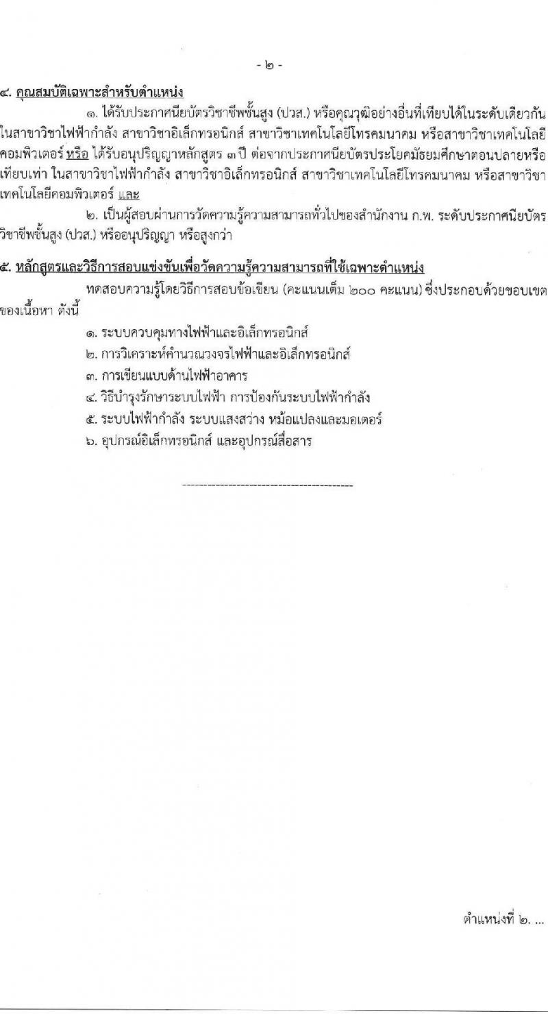 กรมสนับสนุนบริการสุขภาพ รับสมัครสอบแข่งขันเพื่อบรรจุและแต่งตั้งบุคคลเข้ารับราชการ 6 ตำแหน่ง ครั้งแรก 21 อัตรา (วุฒิ ปวส.หรือเทียบเท่า ป.ตรี) รับสมัครสอบทางอินเทอร์เน็ต ตั้งแต่วันที่ 25 ธ.ค. 2567 - 21 ม.ค. 2568 หน้าที่ 8