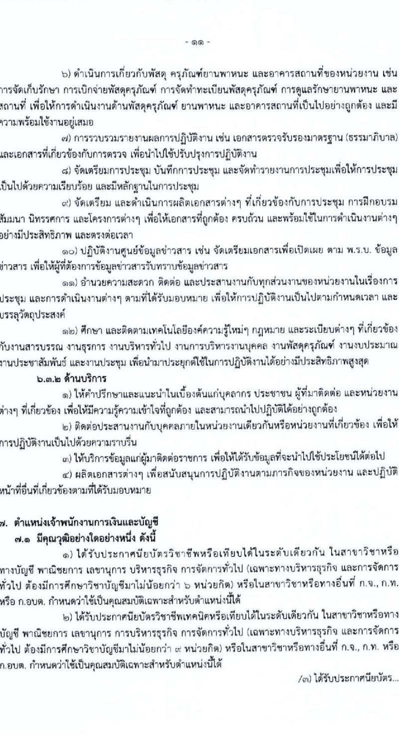 องค์การบริหารส่วนจังหวัดร้อยเอ็ด รับสมัครคัดเลือกบุคคลเพื่อเป็นลูกจ้างชั่วคราว 5 ตำแหน่ง 217 อัตรา (วุฒิ ปวช. ปวส. ป.ตรี) รับสมัครสอบด้วยตนเอง ตั้งแต่วันที่ 13-17 ม.ค. 2568 หน้าที่ 15