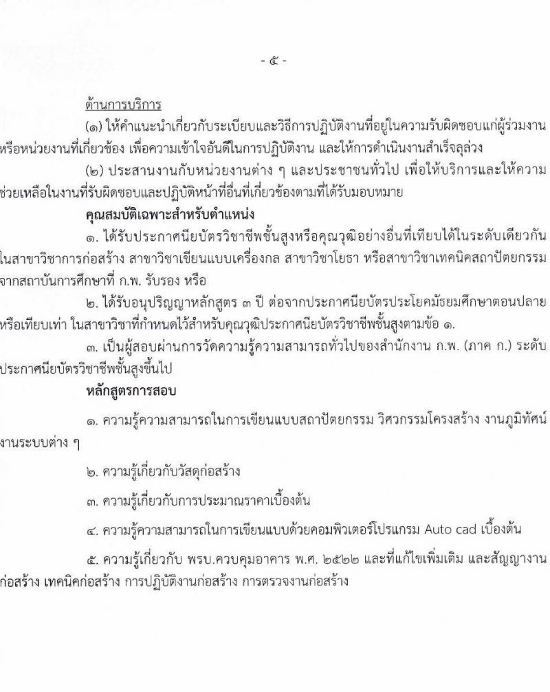 กรมพลศึกษา รับสมัครสอบแข่งขันเพื่อบรรจุและแต่งตั้งบุคคลเข้ารับราชการ 4 ตำแหน่ง 4 อัตรา (วุฒิ ปวส.หรือเทียบเท่า ป.ตรี) รับสมัครสอบทางอินเทอร์เน็ต ตั้งแต่วันที่ 30-20 ก.พ. 2568 หน้าที่ 12