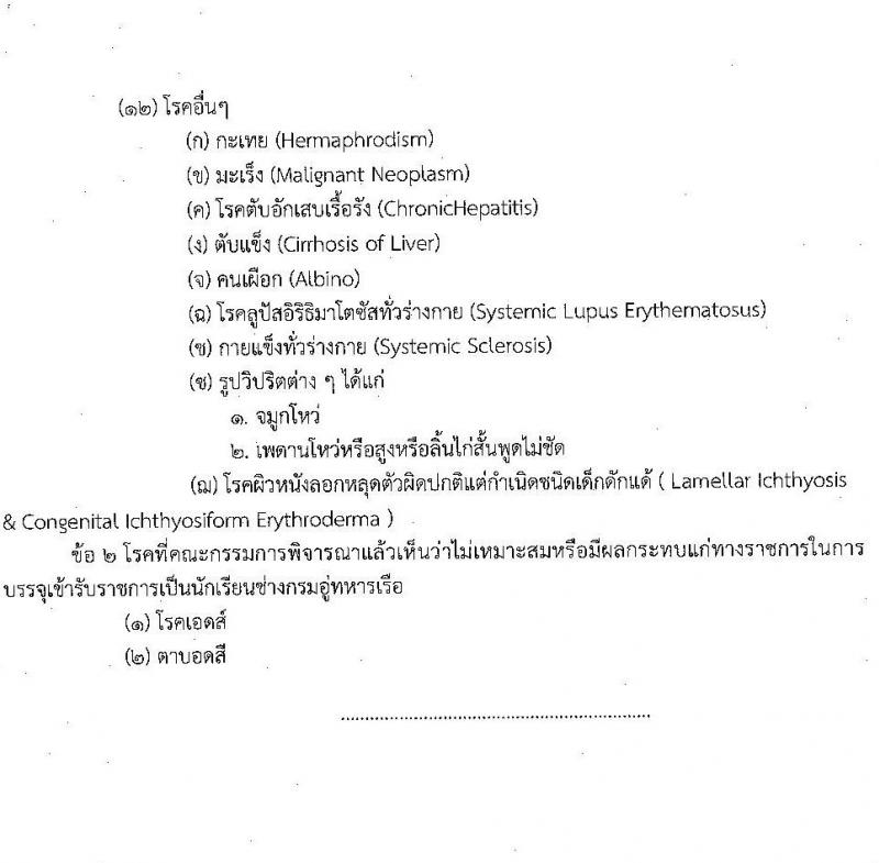 กรมอู่ทหารเรือ รับสมัครสอบแข่งขันเพื่อบรรจุและแต่งตั้งบุคคลเข้ารับราชการ นักเรียนช่างกรมอู่ทหารเรือ ประจำปีการศึกษา 2568 จำนวน 80 อัตรา (วุฒิ ม.ต้น) รับสมัครสอบทางอินเทอร์เน็ต ตั้งแต่วันที่ 24 ม.ค. - 26 ก.พ. 2568 หน้าที่ 16