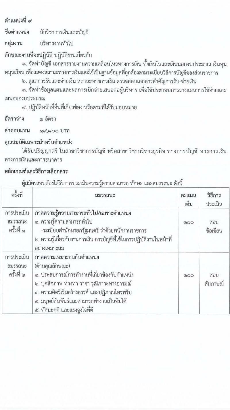 กรมการข้าว รับสมัครบุคคลเพื่อเลือกสรรเป็นพนักงานราชการ จำนวน 12 ตำแหน่ง 12 อัตรา (วุฒิ ปวช. ปวส.หรือเทียบเท่า ป.ตรี) รับสมัครสอบทางอินเทอร์เน็ต ตั้งแต่วันที่ 17-28 มี.ค. 2568 หน้าที่ 15