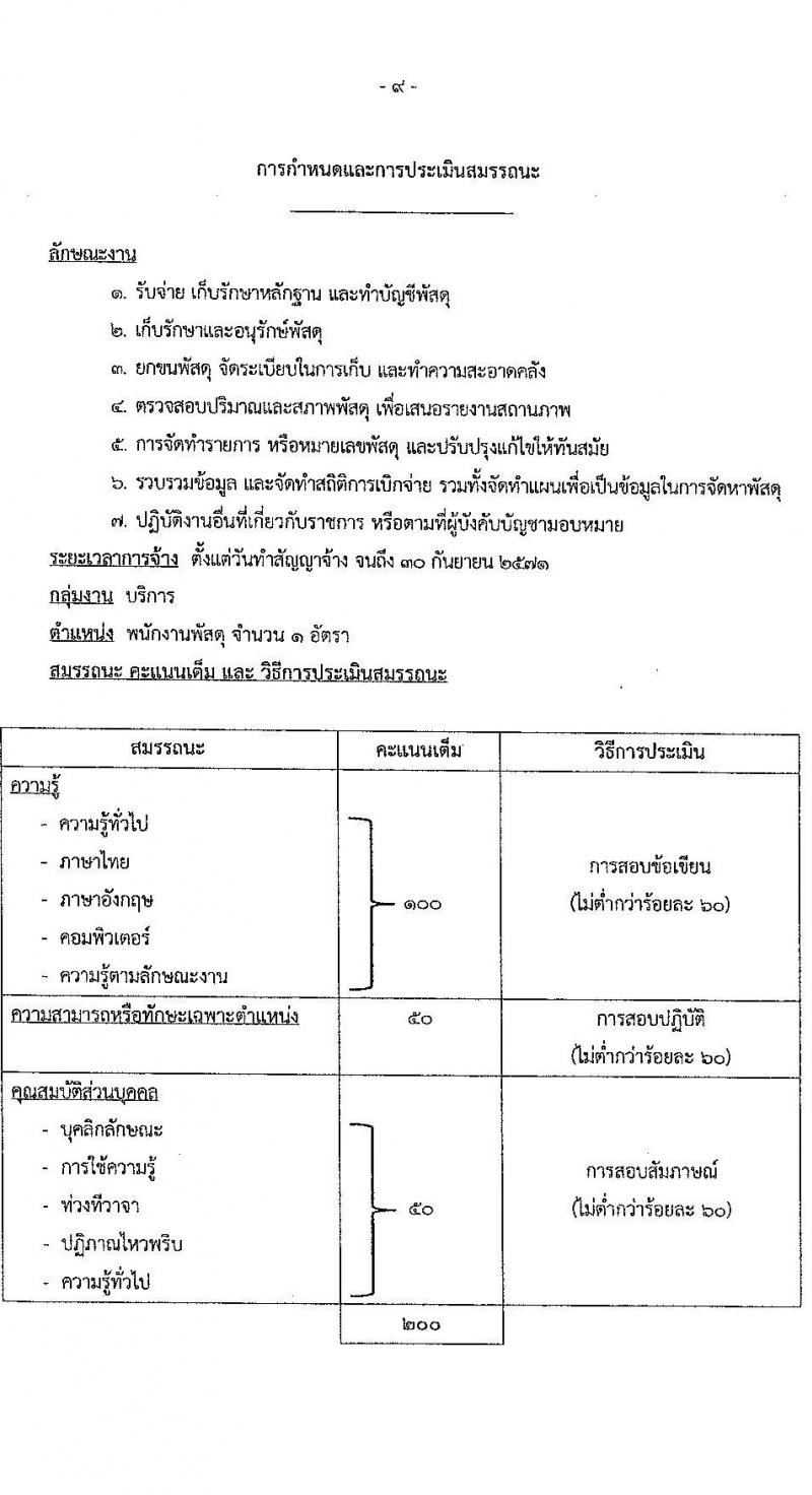 กรมสื่อสารอิเล็กทรอนิกส์ทหารอากาศ รับสมัครบุคคลเพื่อเลือกสรรเป็นพนักงานราชการ 3 ตำแหน่ง 5 อัตรา (วุฒิ ม.ต้น ม.ปลาย ปวช.) รับสมัครสอบด้วยตนเอง ตั้งแต่วันที่ 12-18 มี.ค. 2568 หน้าที่ 9