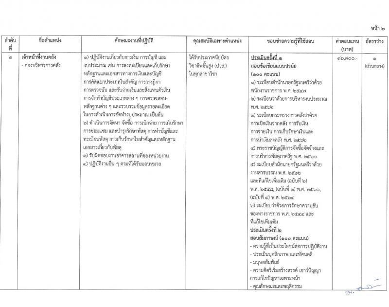 สำนักงานปลัดกระทรวงยุติธรรม รับสมัครบุคคลเพื่อเลือกสรรเป็นพนักงานราชการ จำนวน 9 ตำแหน่ง 20 อัตรา (วุฒิ ปวส. ป.ตรี) รับสมัครสอบทางอินเทอร์เน็ต ตั้งแต่วันที่ 14-31 มี.ค. 2568 หน้าที่ 7