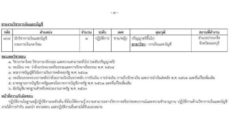 สำนักงานปลัดกระทรวงกลาโหม รับสมัครสอบแข่งขันเพื่อบรรจุและแต่งตั้งบุคคลเข้ารับราชการ จำนวน 9 ตำแหน่ง ครั้งแรก 20 อัตรา (วุฒิ ป.ตรี ขึ้นไป) รับสมัครสอบทางอินเทอร์เน็ต ตั้งแต่วันที่ 16 มี.ค. - 20 เม.ย. 2568 หน้าที่ 15