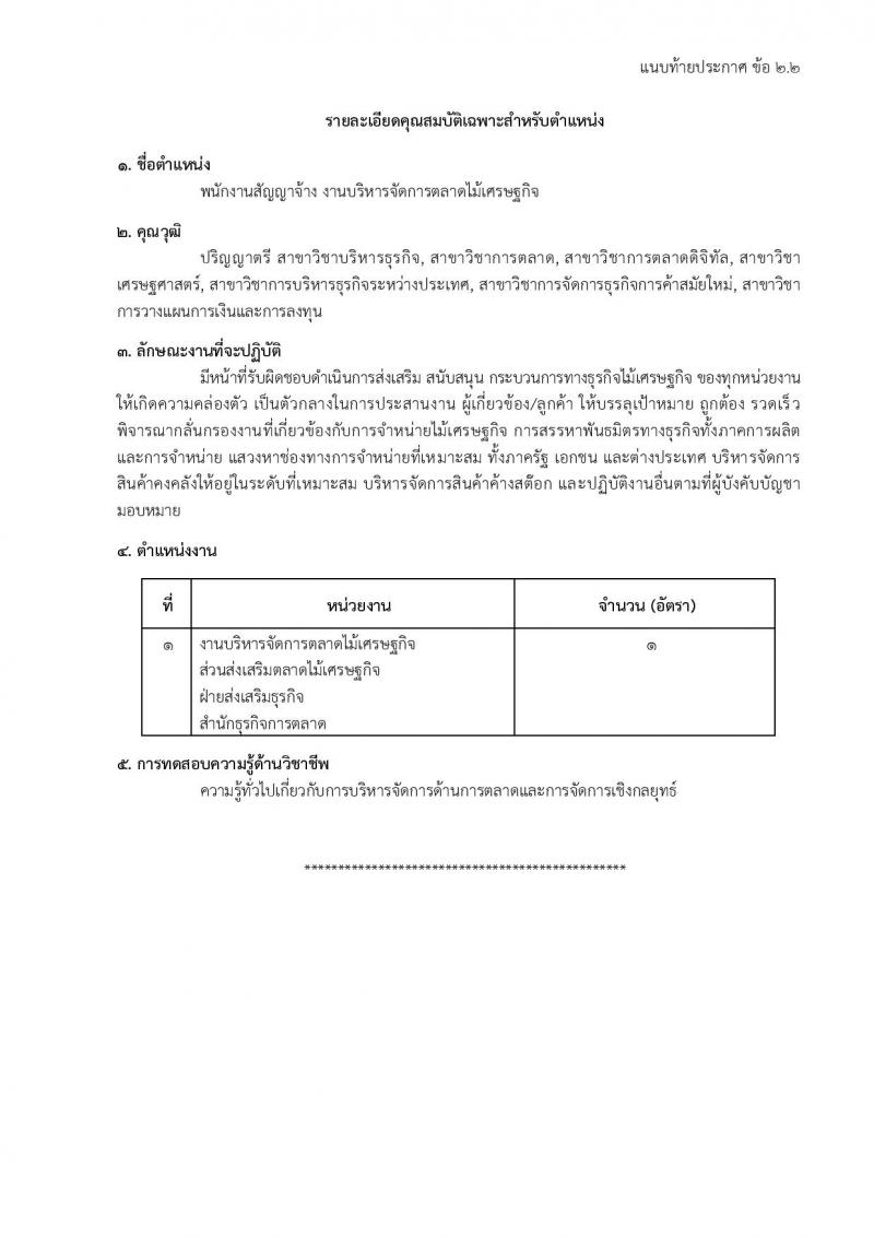 องค์การอุตสาหกรรมป่าไม้ รับสมัครสรรหาและเลือกสรรบุคคลเพื่อจ้างเป็นพนักงานจ้าง จำนวน 39 อัตรา (วุฒิ ม.6 ปวส. ป.ตรี) รับสมัครสอบด้วยตนเองและไปรษณีย์ ตั้งแต่วันที่ 11 มี.ค. - 18 เม.ย. 2568 หน้าที่ 16
