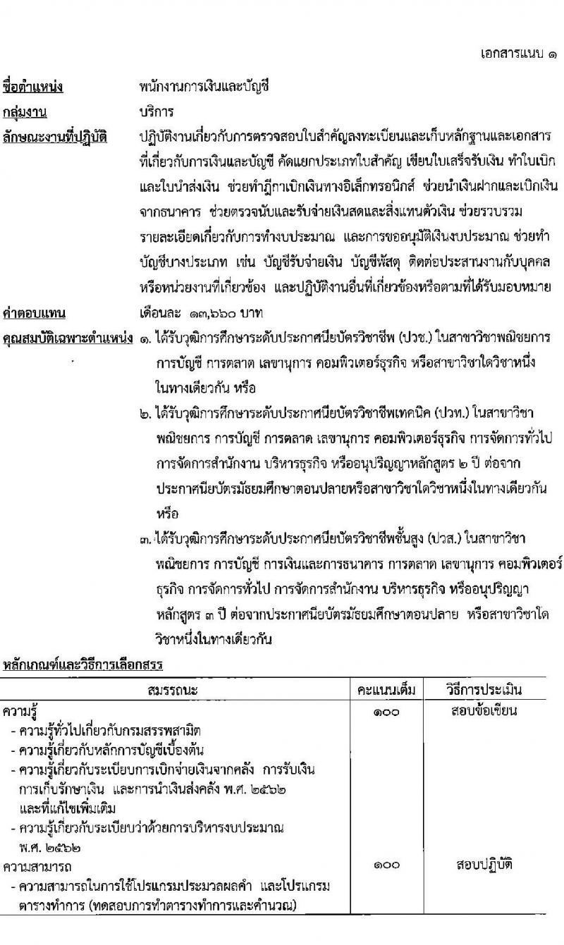 กรมสรรพสามิต รับสมัครบุคคลเพื่อเลือกสรรเป็นพนักงานราชการ (ผู้พิการ) จำนวน 2 ตำแหน่ง 2 อัตรา (วุฒิ ปวช. ปวท. ปวส.) รับสมัครสอบด้วยตนเอง ตั้งแต่วันที่ 31 มี.ค. - 4 เม.ย. 2568 หน้าที่ 5