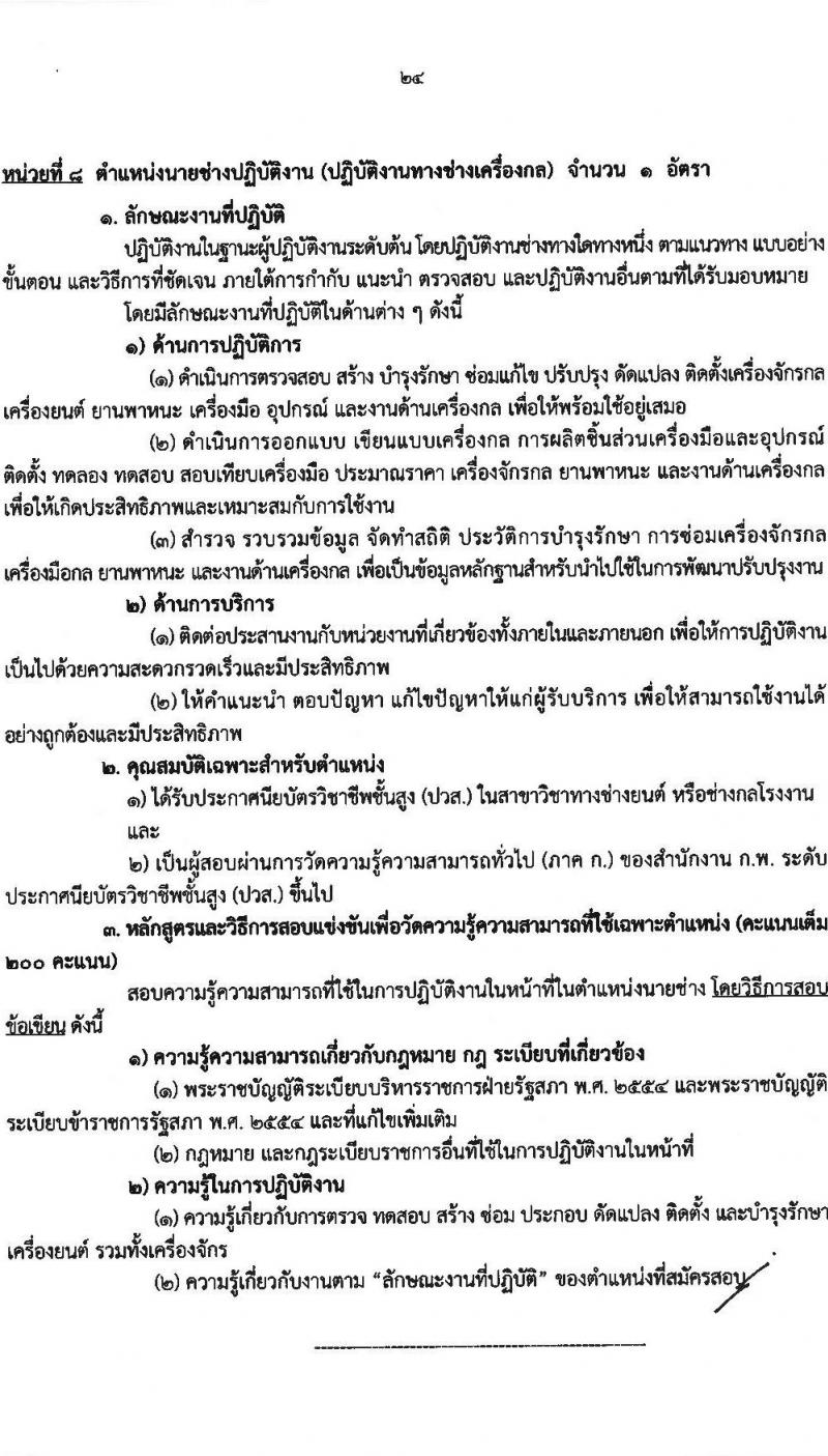 สำนักงานเลขาธิการวุฒิสภา เปิดสอบบรรจุเข้ารับราชการ 2568 รับสมัคร 14 พ.ค. - 13 มิ.ย. 2568 หน้าที่ 24