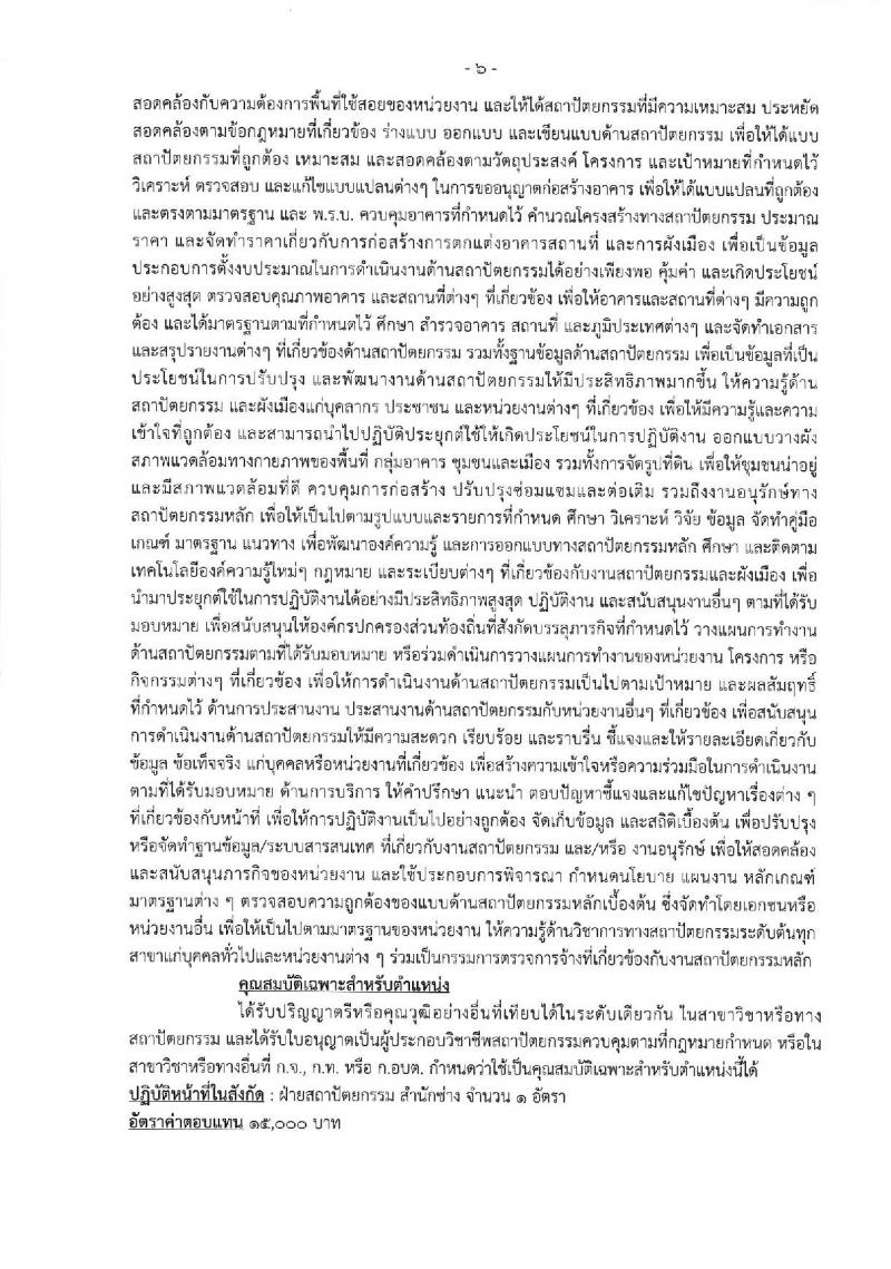เมืองพัทยา เปิดสอบพนักงานจ้าง 2568 รับสมัคร 28 เม.ย. - 7 พ.ค. 2568 หน้าที่ 6