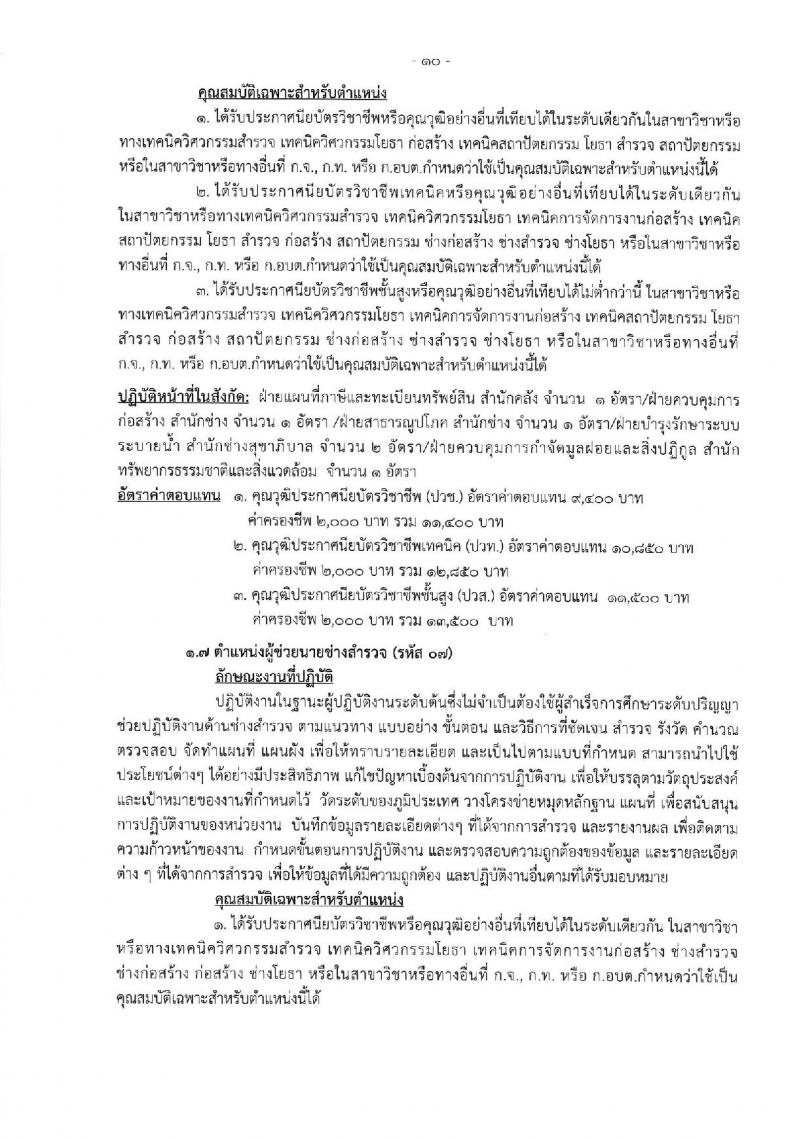 เมืองพัทยา เปิดสอบพนักงานจ้าง 2568 รับสมัคร 28 เม.ย. - 7 พ.ค. 2568 หน้าที่ 10
