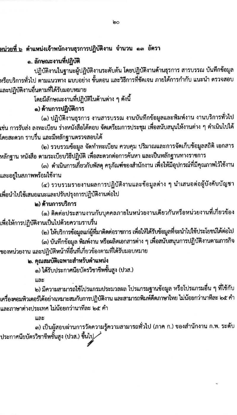สำนักงานเลขาธิการวุฒิสภา เปิดสอบบรรจุเข้ารับราชการ 2568 รับสมัคร 14 พ.ค. - 13 มิ.ย. 2568 รูปที่ 21