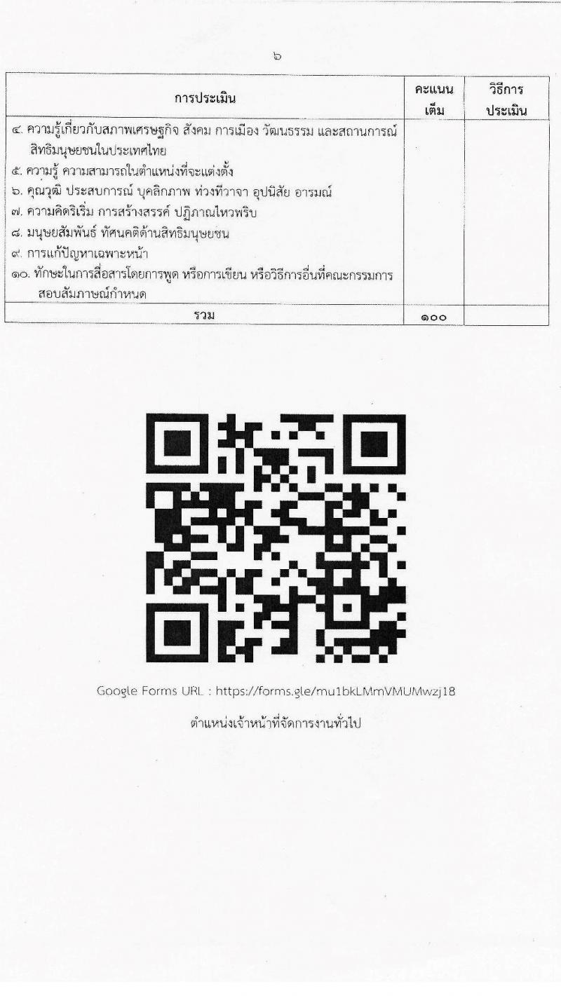 สำนักงานคณะกรรมการสิทธิมนุษยชนแห่งชาติ เปิดสอบลูกจ้างชั่วคราว 2568 รับสมัคร 9-20 มิ.ย. 2568 รูปที่ 7