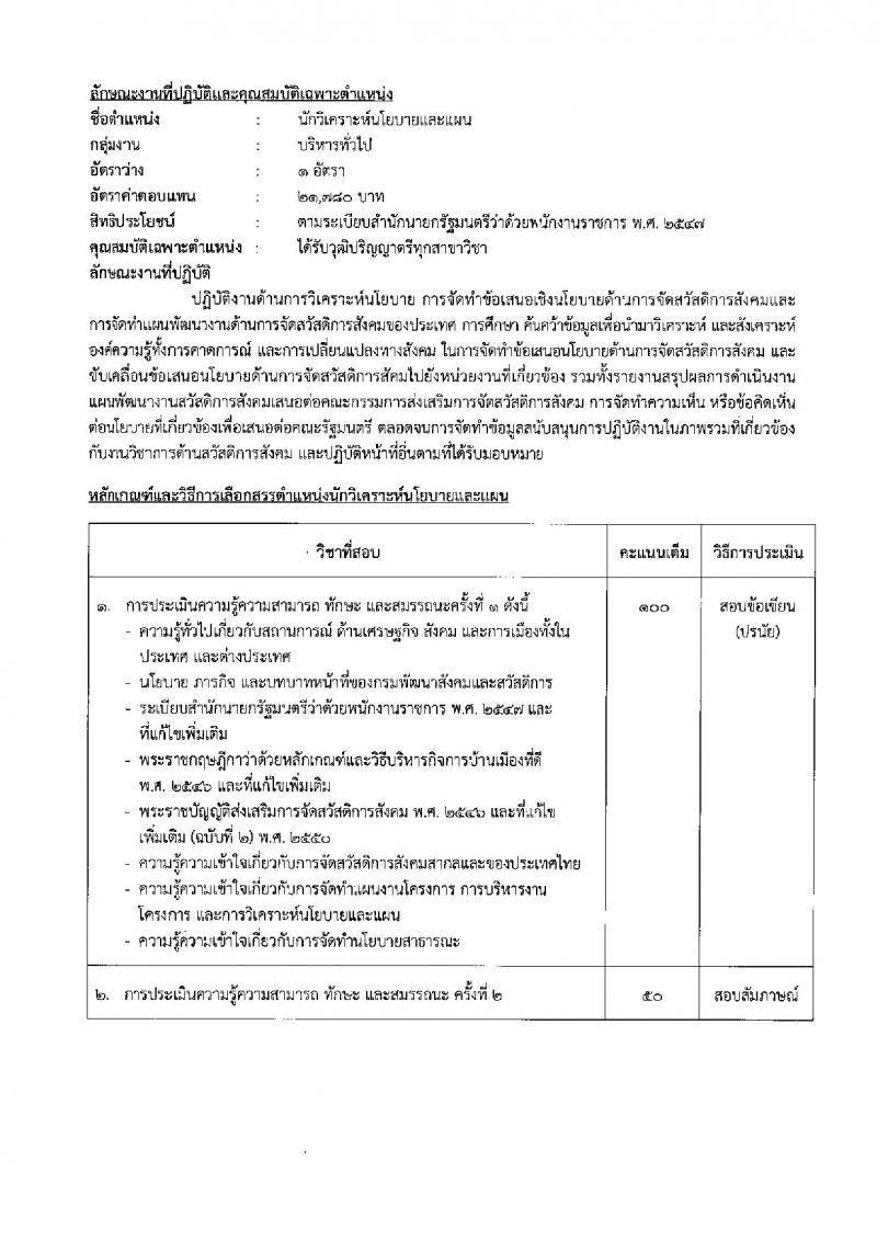 กรมพัฒนาสังคมและสวัสดิการ เปิดสอบพนักงานราชการ 2568 รับสมัครตั้งแต่ 16-20 มิ.ย. 2568 รูปที่ 13