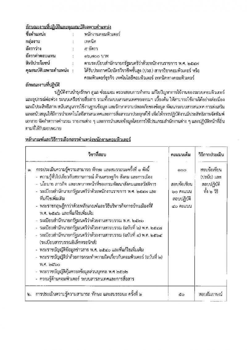 กรมพัฒนาสังคมและสวัสดิการ เปิดสอบพนักงานราชการ 2568 รับสมัครตั้งแต่ 16-20 มิ.ย. 2568 รูปที่ 18