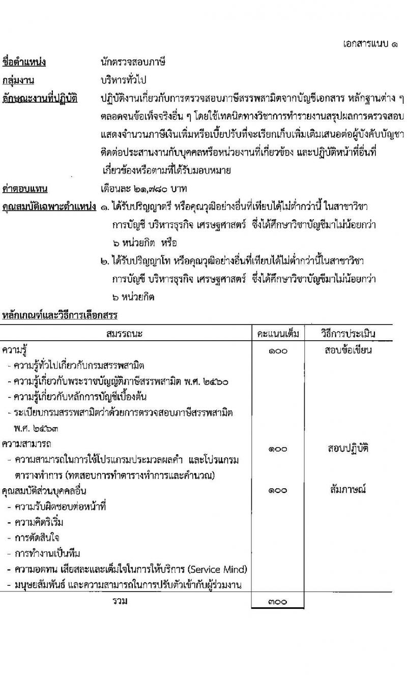กรมสรรพสามิต เปิดสอบพนักงานราชการ รับสมัครตั้งแต่ 4-8 ส.ค. 2568 รูปที่ 5