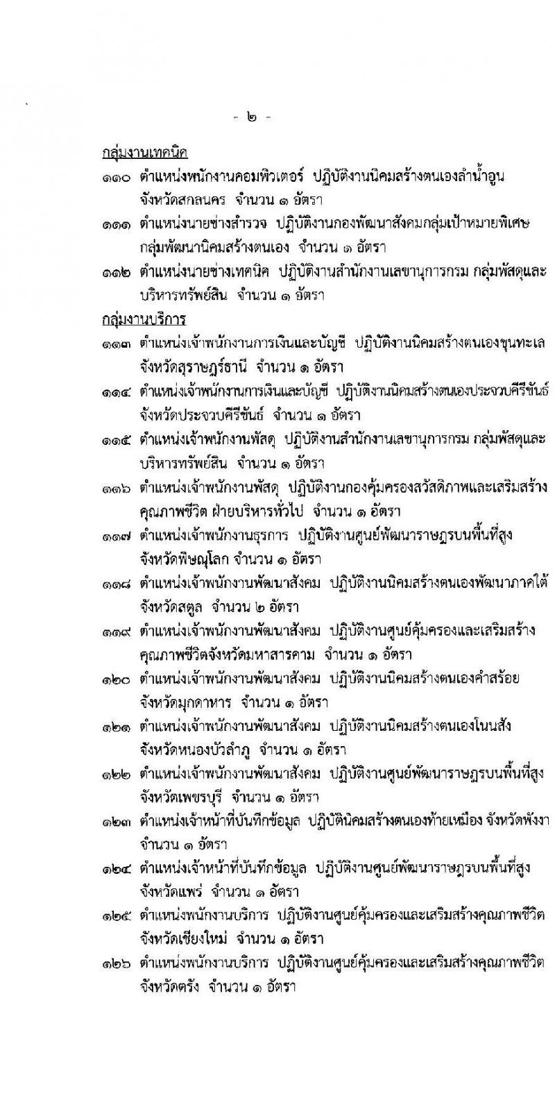 กรมพัฒนาสังคมและสวัสดิการ เปิดสอบพนักงานราชการ รับสมัครตั้งแต่ 28 ต.ค. - 3 พ.ย. 2568 รูปที่ 2