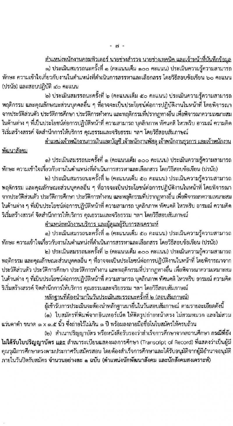 กรมพัฒนาสังคมและสวัสดิการ เปิดสอบพนักงานราชการ รับสมัครตั้งแต่ 28 ต.ค. - 3 พ.ย. 2568 รูปที่ 7