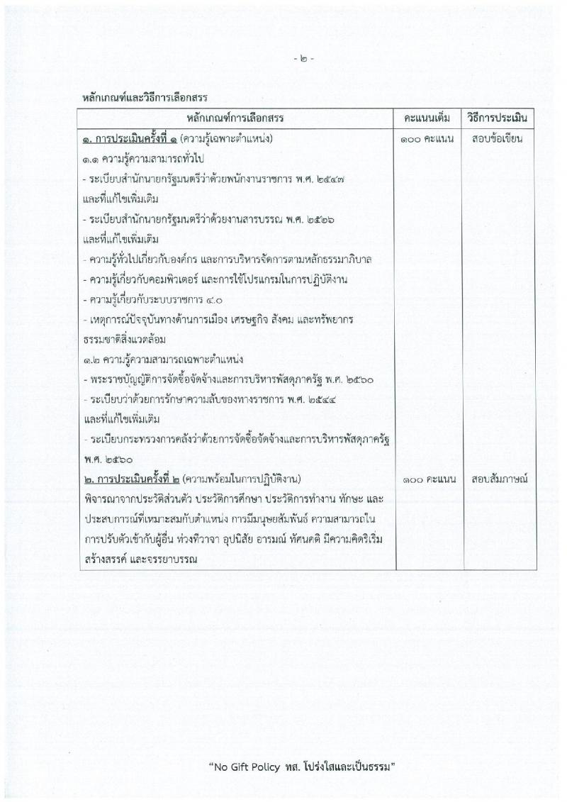 สำนักงานปลัดกระทรวงทรัพยากรธรรมชาติและสิ่งแวดล้อม เปิดสอบพนักงานราชการ รับสมัครตั้งแต่ 15-21 ธ.ค. 2568 รูปที่ 8