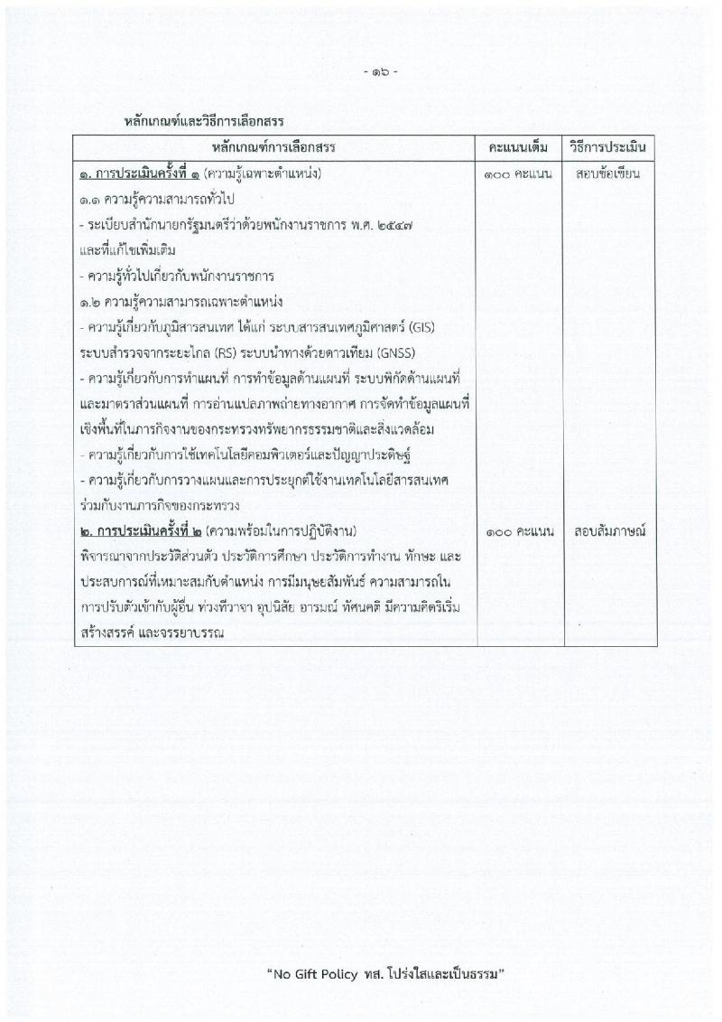 สำนักงานปลัดกระทรวงทรัพยากรธรรมชาติและสิ่งแวดล้อม เปิดสอบพนักงานราชการ รับสมัครตั้งแต่ 15-21 ธ.ค. 2568 รูปที่ 22