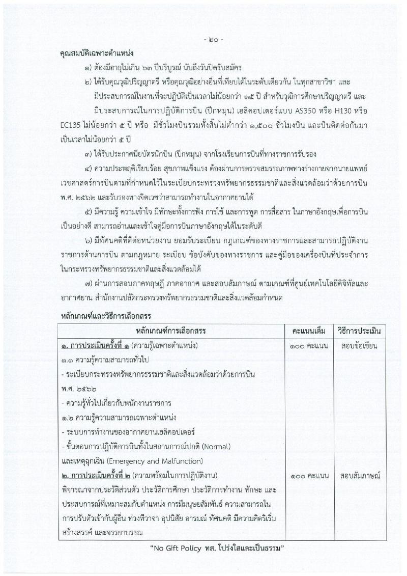 สำนักงานปลัดกระทรวงทรัพยากรธรรมชาติและสิ่งแวดล้อม เปิดสอบพนักงานราชการ รับสมัครตั้งแต่ 15-21 ธ.ค. 2568 รูปที่ 26