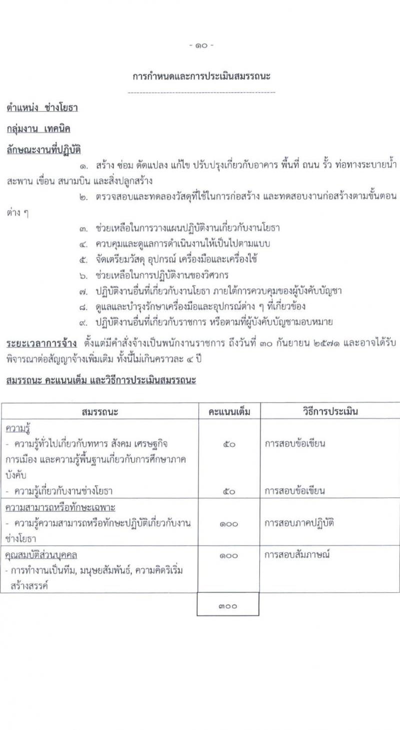 กรมยุทธศึกษาทหารอากาศ เปิดสอบพนักงานราชการ รับสมัครตั้งแต่ 13-17 ม.ค. 2569 รูปที่ 10