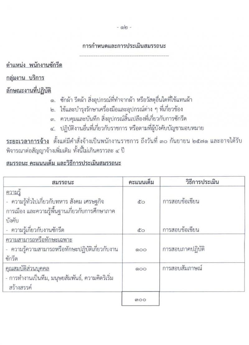 กรมยุทธศึกษาทหารอากาศ เปิดสอบพนักงานราชการ รับสมัครตั้งแต่ 13-17 ม.ค. 2569 รูปที่ 12