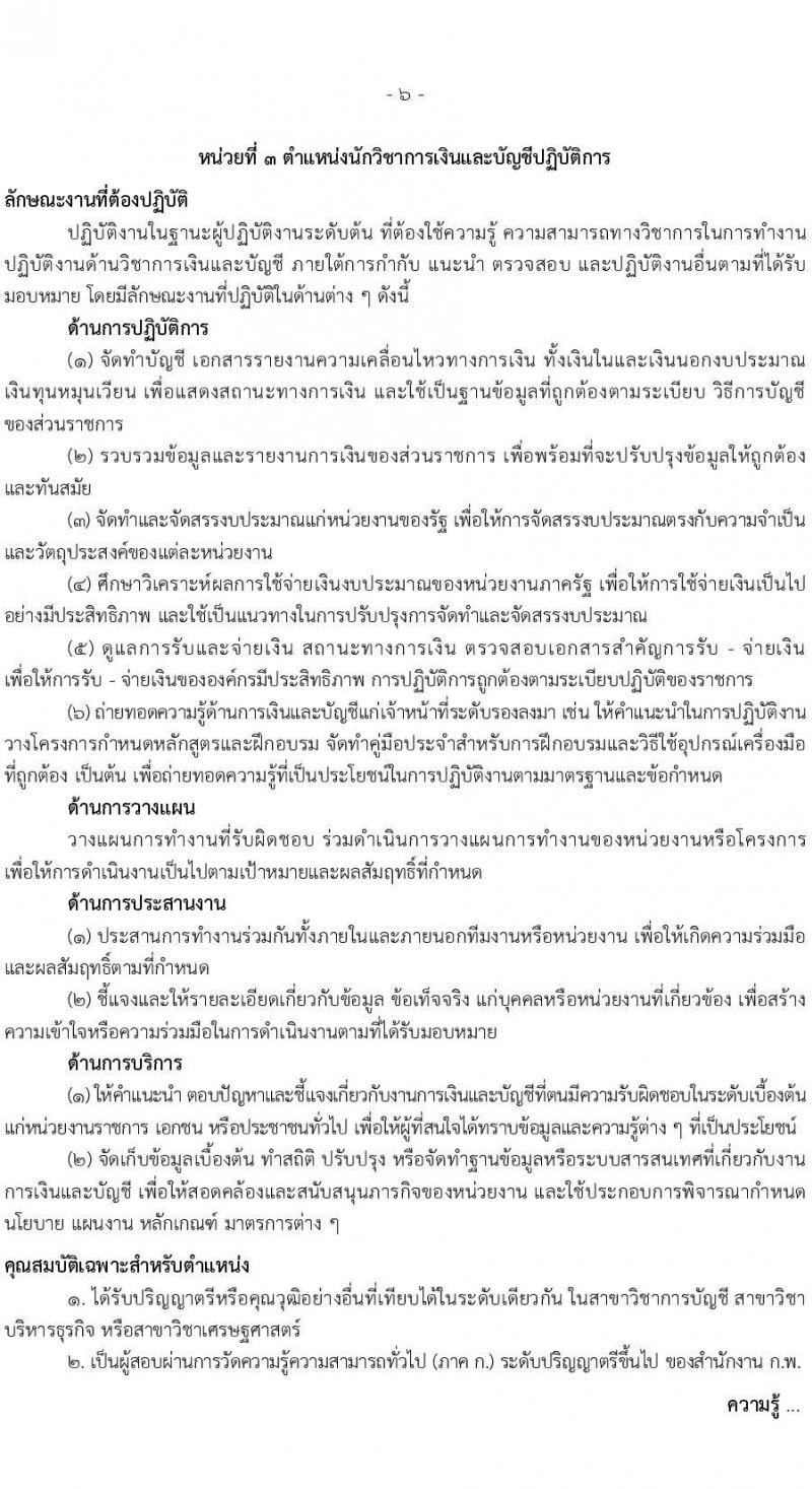 เอกสารแนบ กรมการจัดหางาน เปิดสอบบรรจุเข้ารับราชการ รับสมัครตั้งแต่ 20 พ.ค. - 11 มิ.ย. 2569 รูปที่ 6